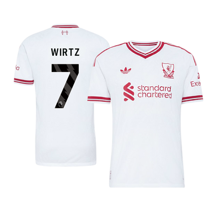 Koszulka piłkarska w wersji zawodniczej Liverpool 2026/27 wyjazdowa WIRTZ #7