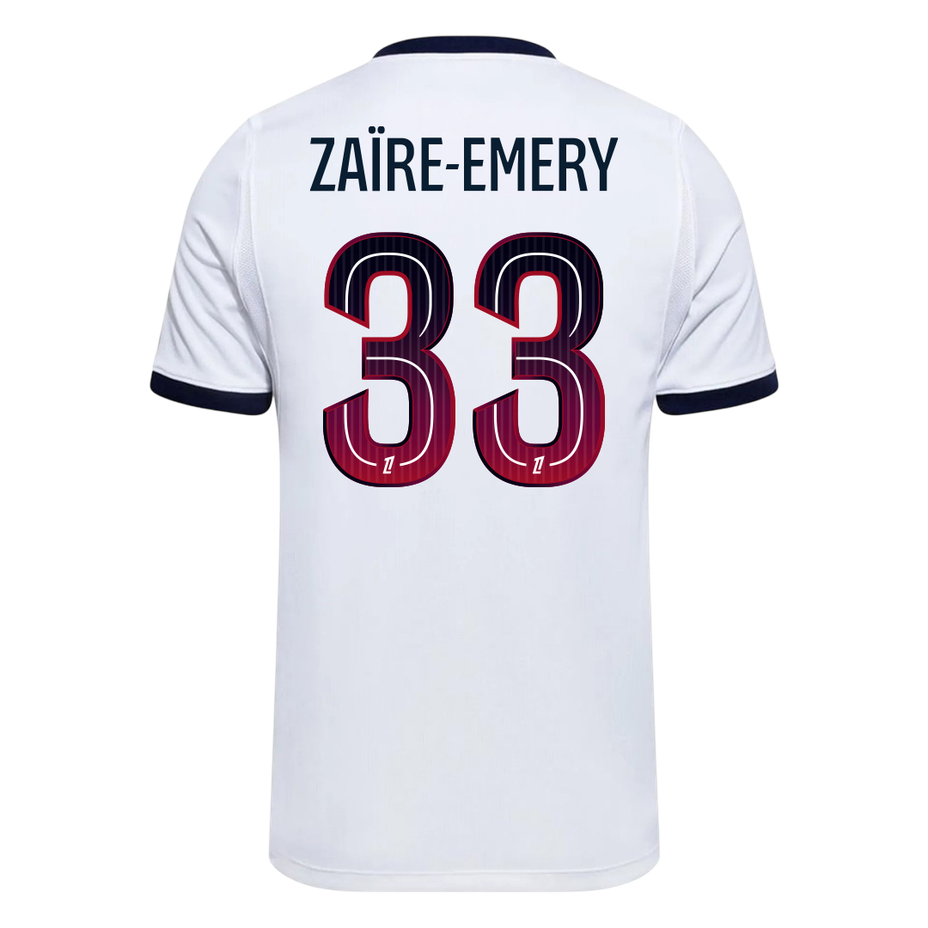 Koszulka piłkarska PSG 2026/27 wyjazdowa ZAÏRE-EMERY #33