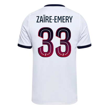 Koszulka piłkarska PSG 2026/27 wyjazdowa ZAÏRE-EMERY #33