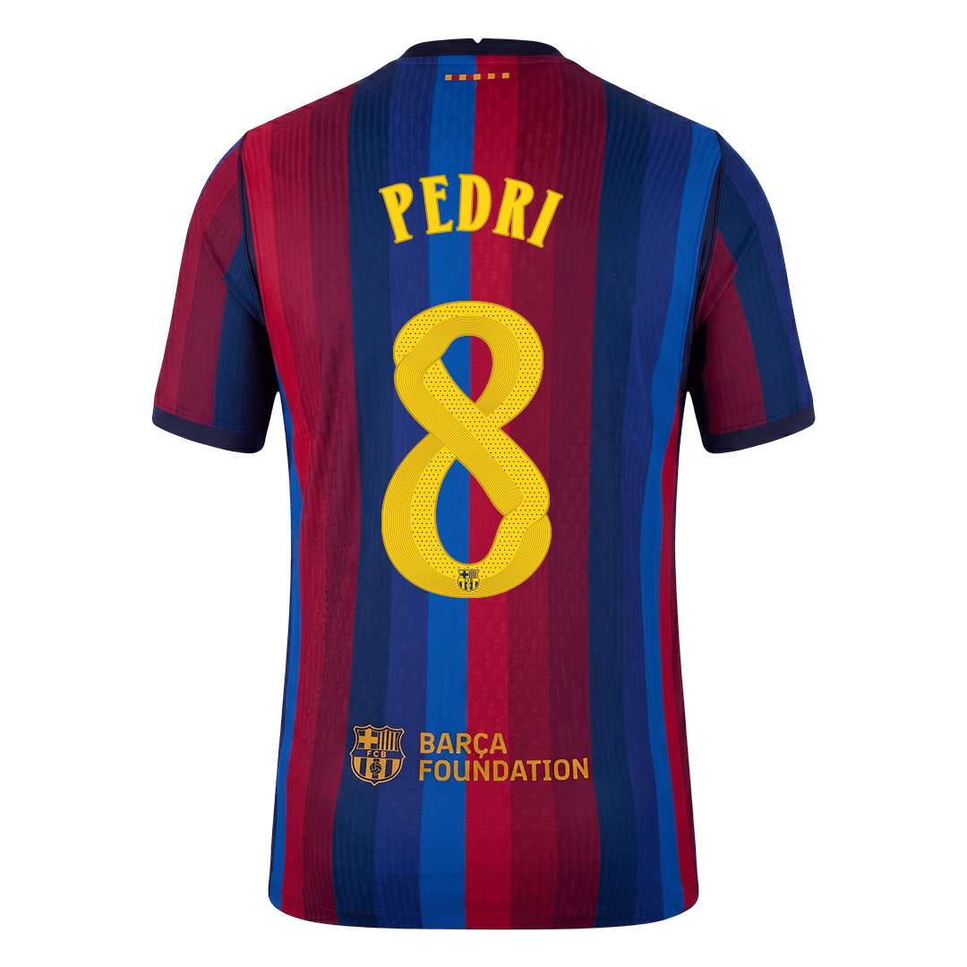 Koszulka piłkarska w wersji zawodniczej FC Barcelona UCL 2026/27 domowa PEDRI #8