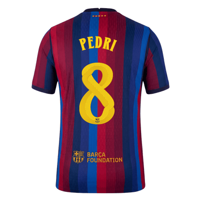 Koszulka piłkarska w wersji zawodniczej FC Barcelona UCL 2026/27 domowa PEDRI #8