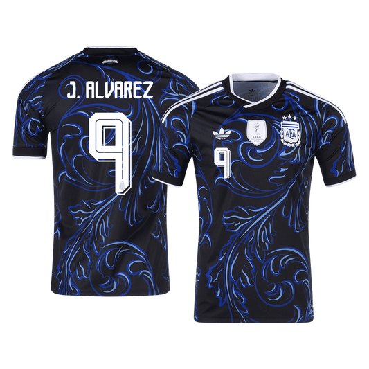 Koszulka piłkarska Argentyna Mundial 2026 wyjazdowa J. ALVAREZ #9