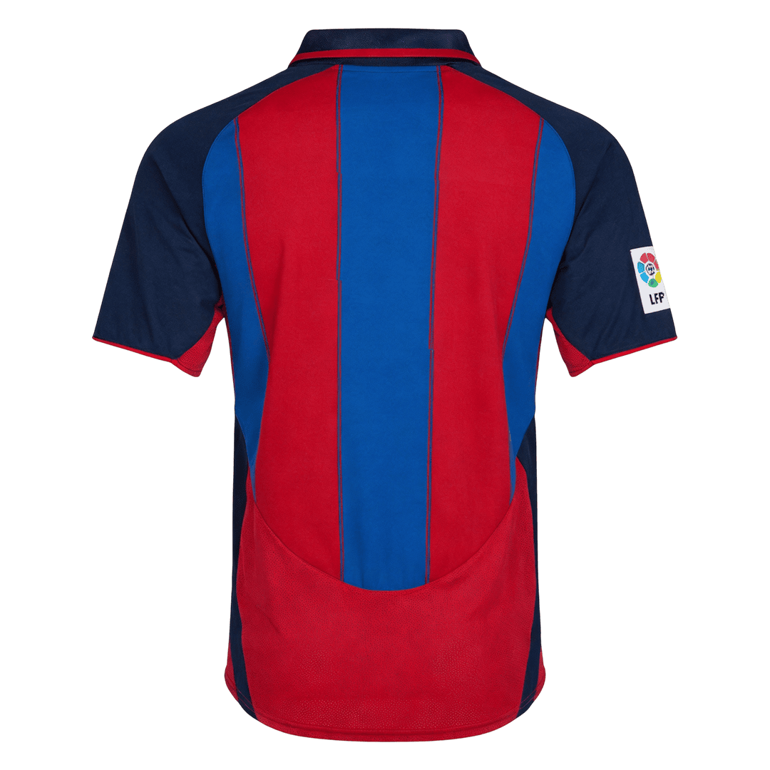 Koszulka piłkarska retro FC Barcelona 2003/04 domowa - Kibula