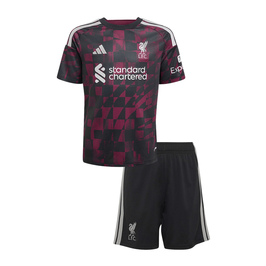 Dziecięcy zestaw piłkarski Liverpool 2026/27 trzecia