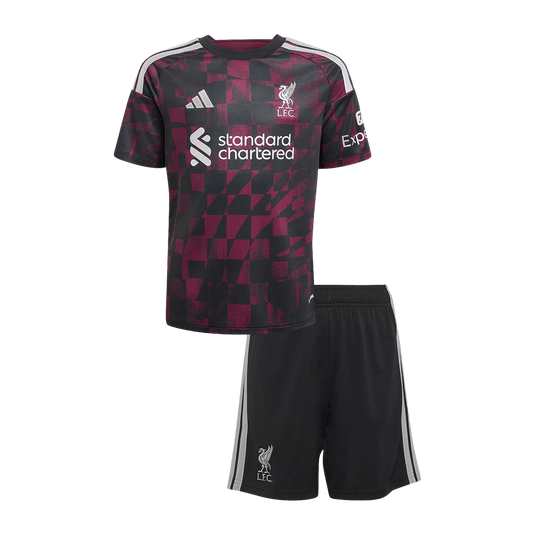 Dziecięcy zestaw piłkarski Liverpool 2026/27 trzecia