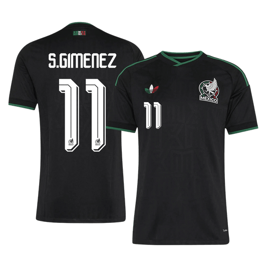Koszulka piłkarska w wersji zawodniczej Meksyk Mundial 2026 trzecia S.GIMENEZ #11