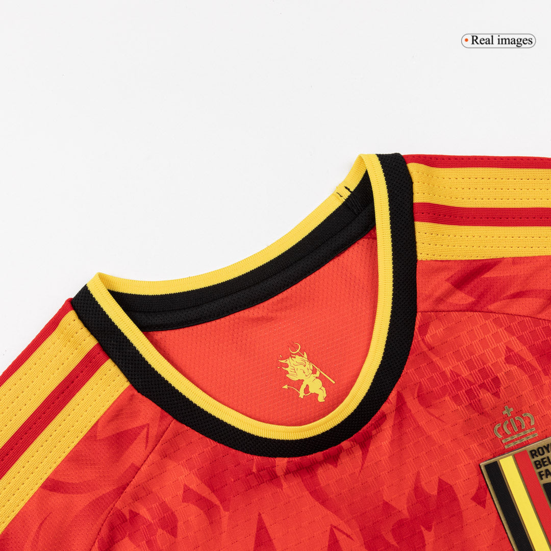 Koszulka piłkarska w wersji zawodniczej Belgia Mundial 2026 domowa LUKAKU #9