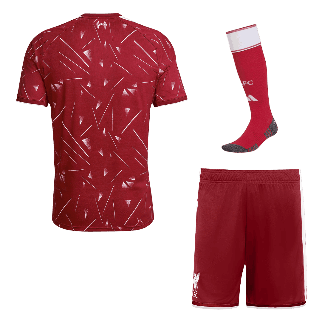Męski pełny zestaw piłkarski Liverpool 2026/27 domowa [Premium]