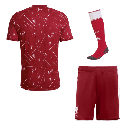 Męski pełny zestaw piłkarski Liverpool 2026/27 domowa [Premium]