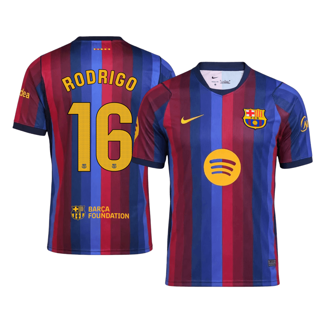 Koszulka piłkarska FC Barcelona 2026/27 domowa RODRIGO #16
