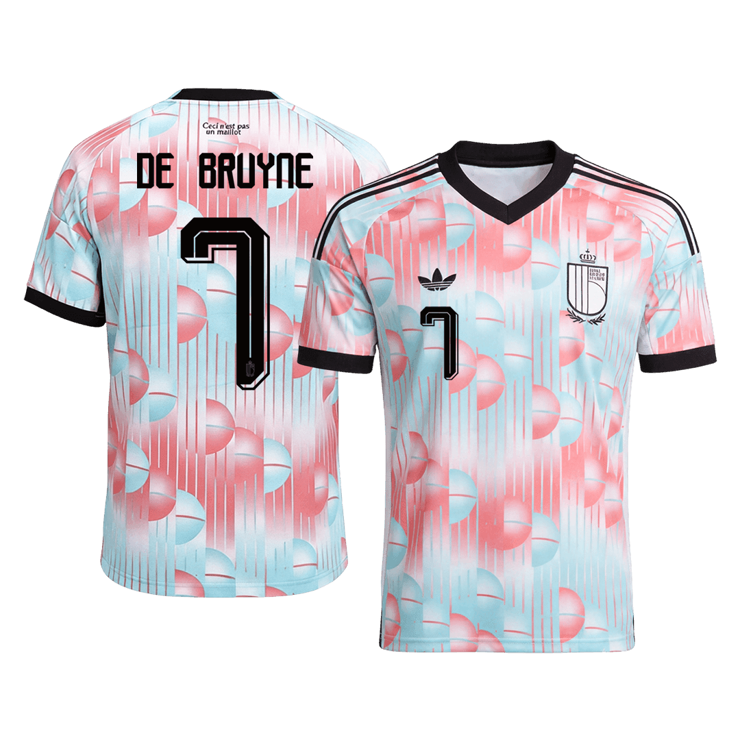 Koszulka piłkarska Belgia Mundial 2026 wyjazdowa DE BRUYNE #7