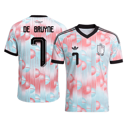 Koszulka piłkarska Belgia Mundial 2026 wyjazdowa DE BRUYNE #7