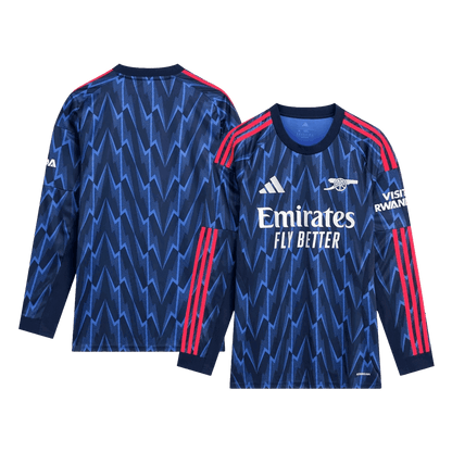 Koszulka piłkarska z długim rękawem Arsenal 2025/26 wyjazdowa - Kibula