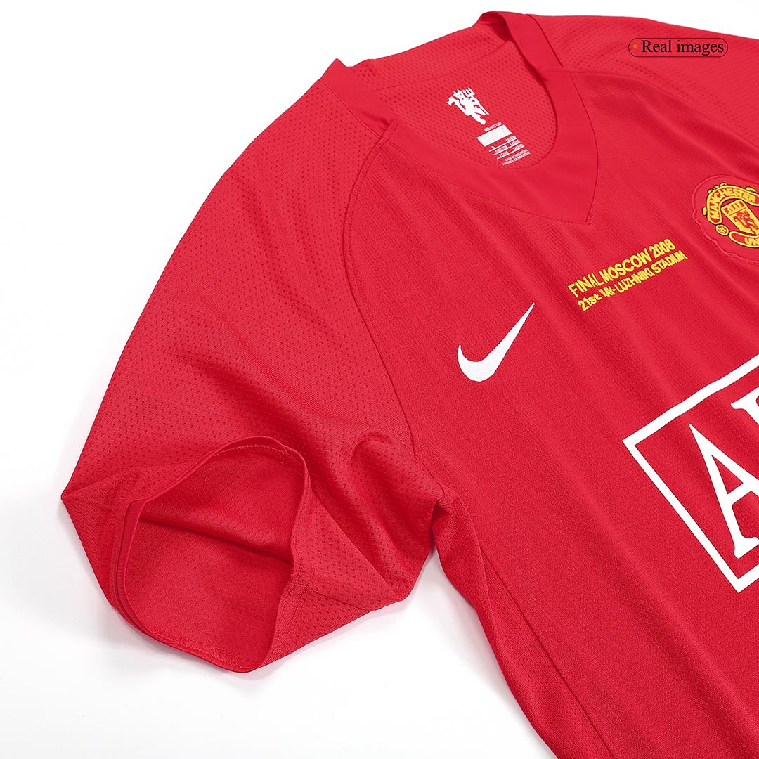 Koszulka piłkarska retro Manchester United UCL Final UCL 2007/08 domowa SCHOLES #18 - Kibula