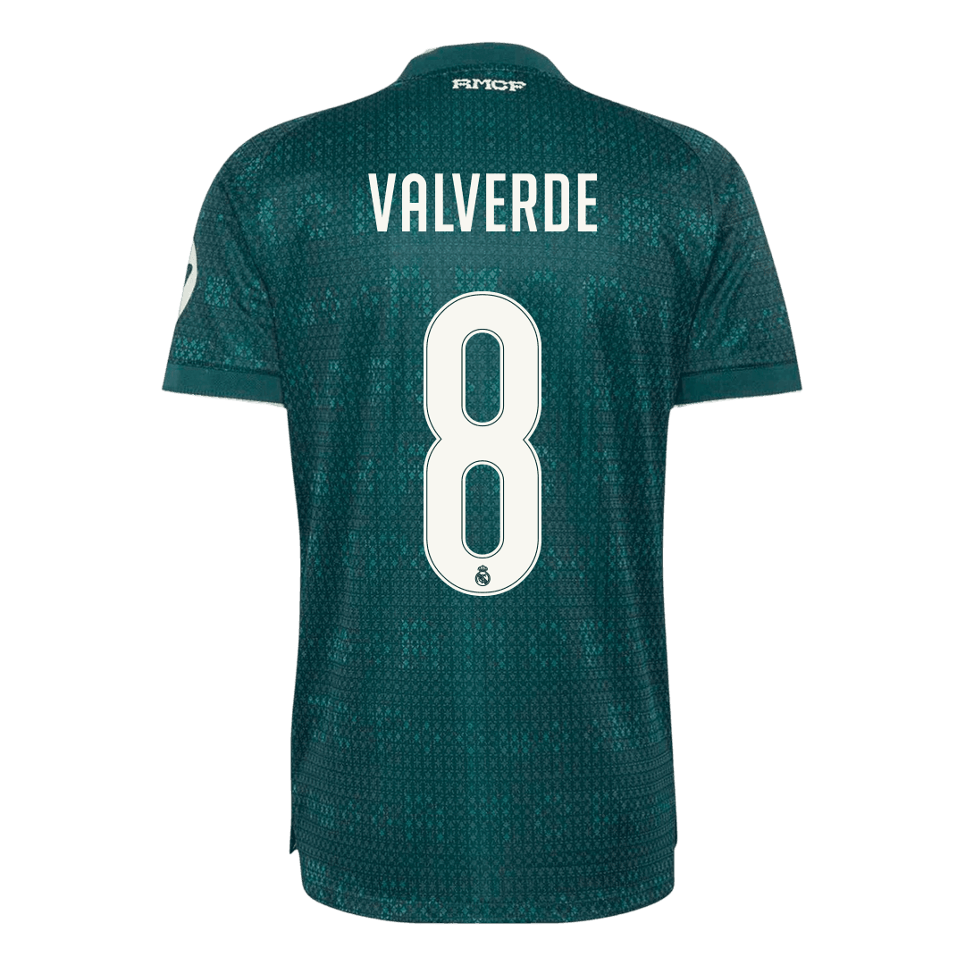 Koszulka piłkarska w wersji zawodniczej Real Madryt 2026/27 wyjazdowa VALVERDE #8
