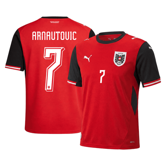 Koszulka piłkarska Austria Mundial 2026 domowa ARNAUTOVIC #7