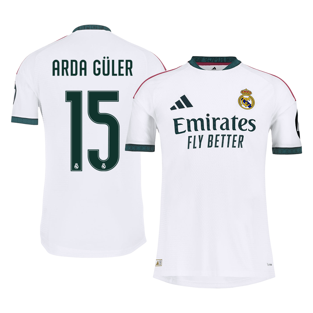 Koszulka piłkarska w wersji zawodniczej Real Madryt 2026/27 domowa ARDA GÜLER #15