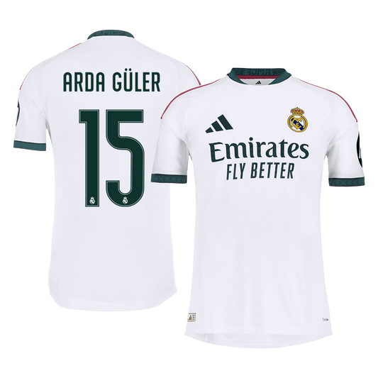 Koszulka piłkarska w wersji zawodniczej Real Madryt 2026/27 domowa ARDA GÜLER #15