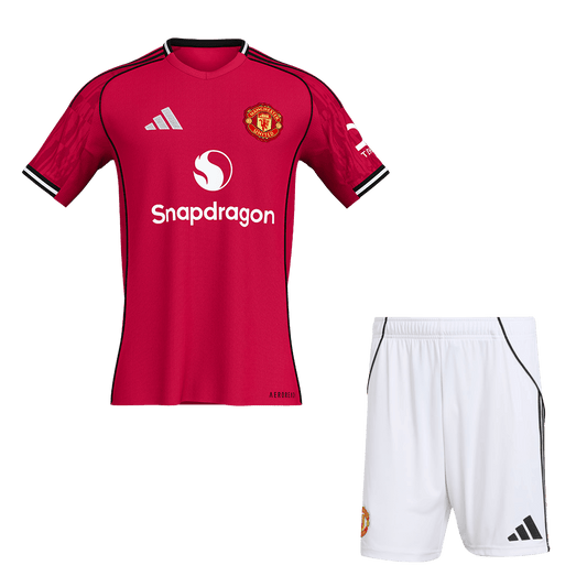 Męski zestaw piłkarski Manchester United 2025/26 domowy