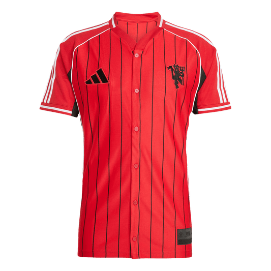 Koszulka piłkarska Manchester United 2025/26 czerwona - Kibula