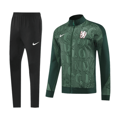 Męski dres treningowy Chelsea 2025/26 zielony - Kibula