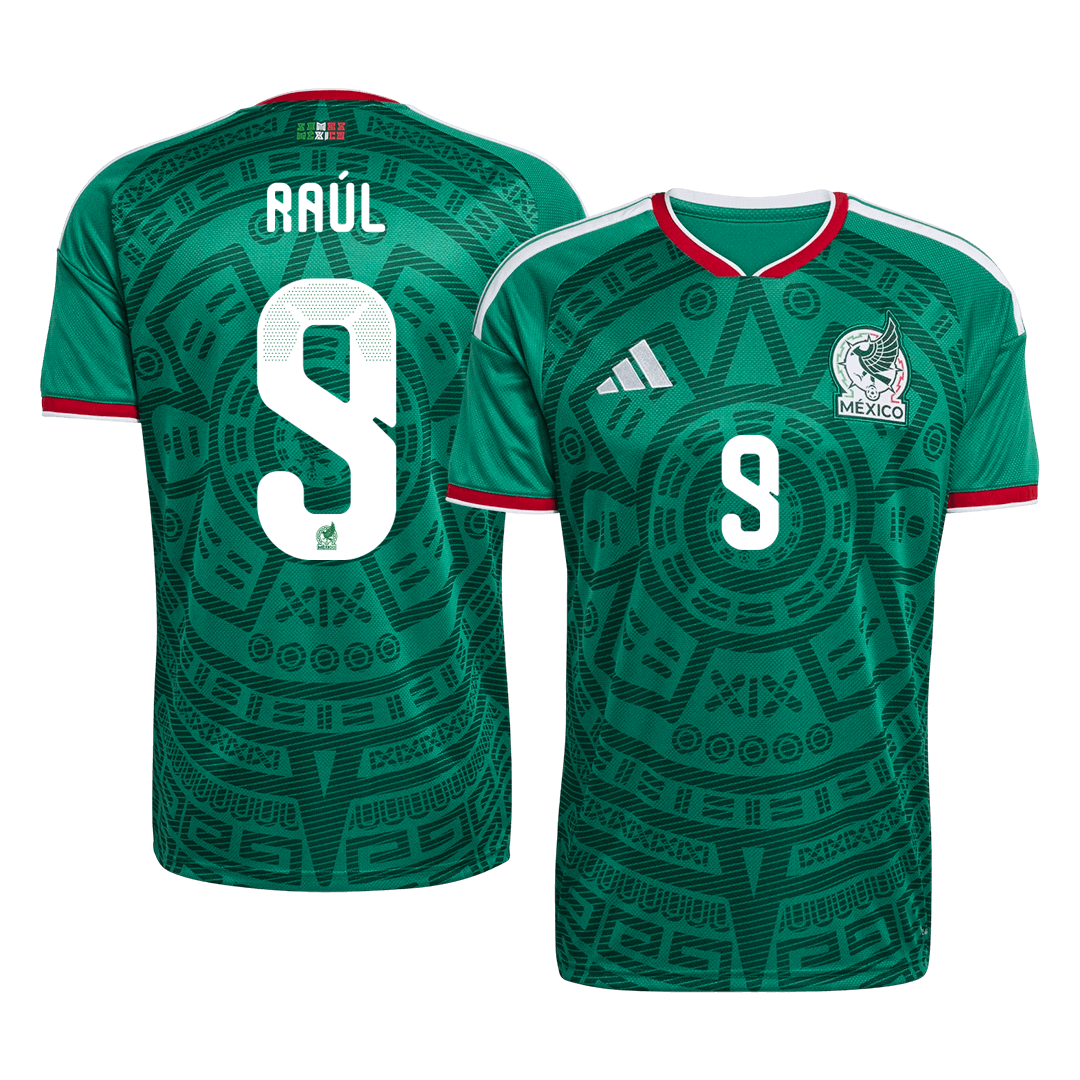 Koszulka piłkarska Meksyk Mundial 2026 domowa Raúl #9