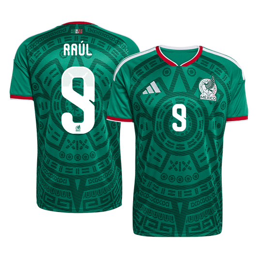 Koszulka piłkarska Meksyk Mundial 2026 domowa Raúl #9