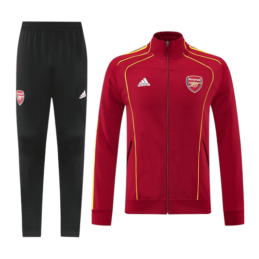 Męski dres treningowy z kurtką Arsenal 2025/26 czerwony - Kibula