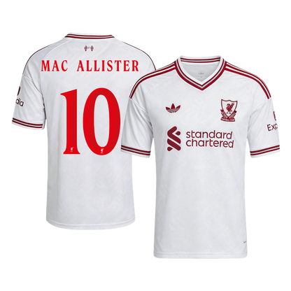Koszulka piłkarska Liverpool UCL 2026/27 wyjazdowa MAC ALLISTER #10