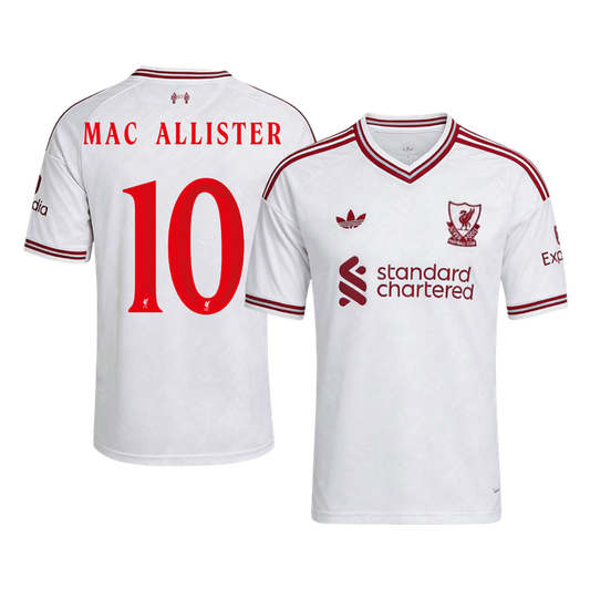 Koszulka piłkarska Liverpool UCL 2026/27 wyjazdowa MAC ALLISTER #10