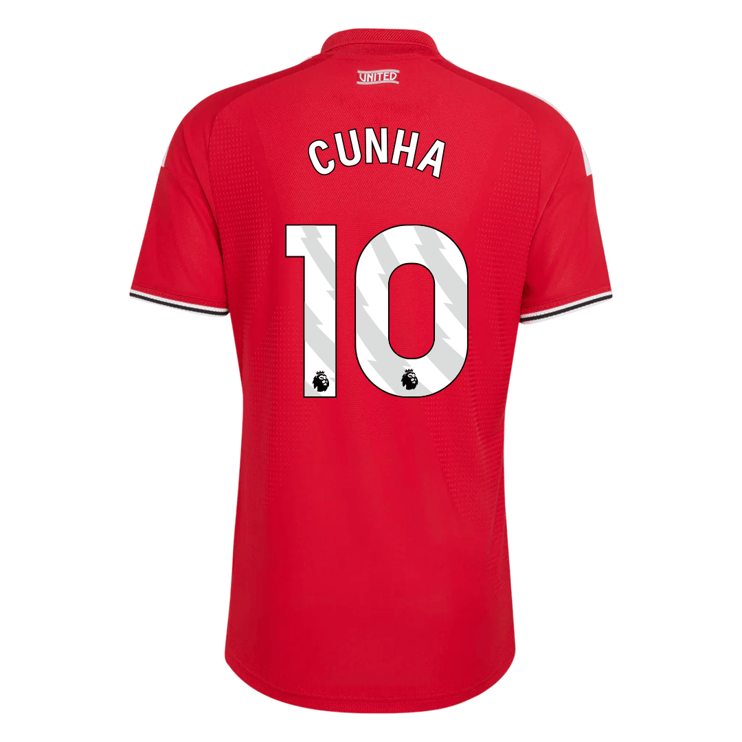 Koszulka piłkarska w wersji zawodniczej Manchester United 2026/27 domowa CUNHA #10