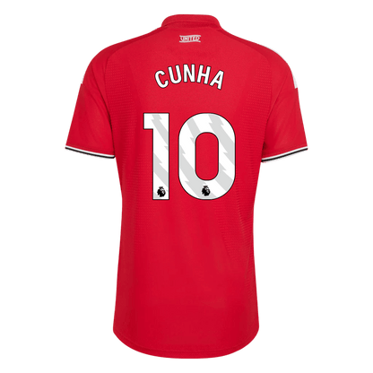 Koszulka piłkarska w wersji zawodniczej Manchester United 2026/27 domowa CUNHA #10
