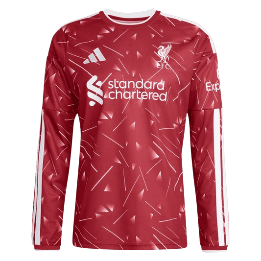Koszulka piłkarska z długim rękawem Liverpool 2026/27 domowa