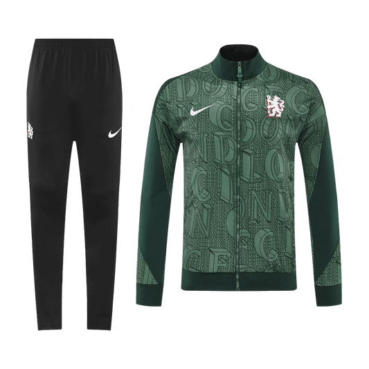 Męski dres treningowy Chelsea 2025/26 zielony - Kibula