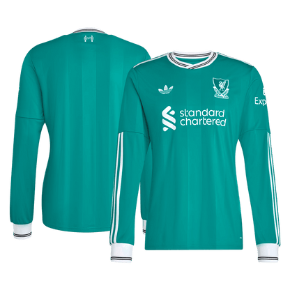 Koszulka piłkarska z długim rękawem Liverpool 2025/26 trzecia