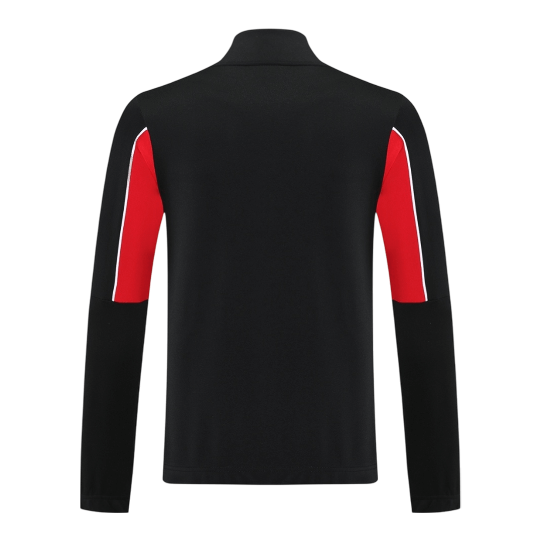 Kurtka treningowa AC Milan 2025/26 czarna - Kibula