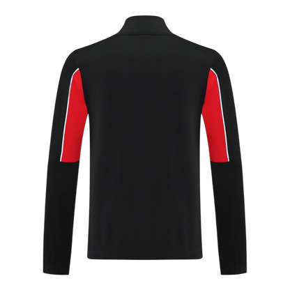 Kurtka treningowa AC Milan 2025/26 czarna - Kibula