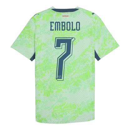 Koszulka piłkarska Szwajcaria Mundial 2026 wyjazdowa EMBOLO #7