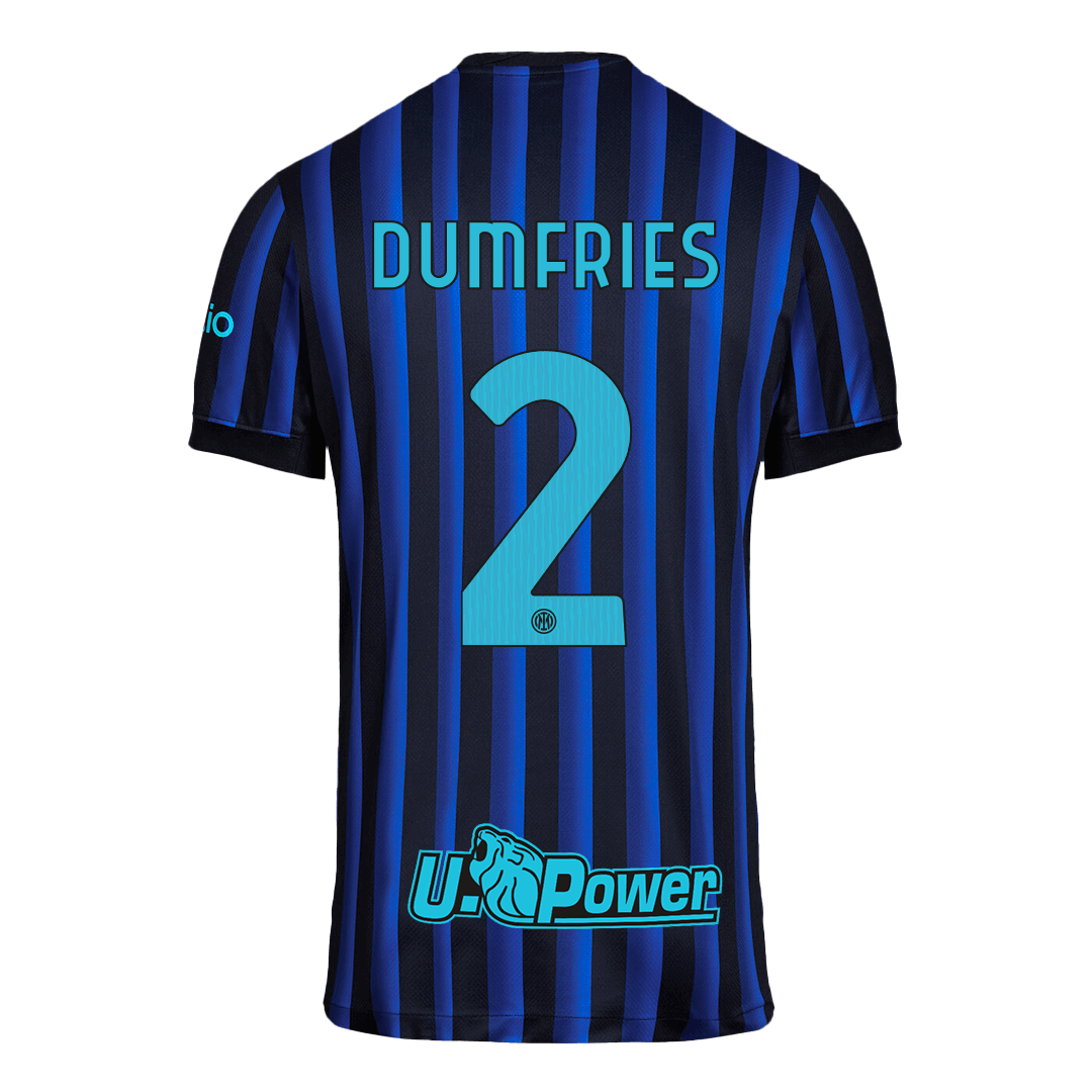 Koszulka piłkarska Inter Mediolan 2025/26 domowa DUMFRIES #2 - Kibula