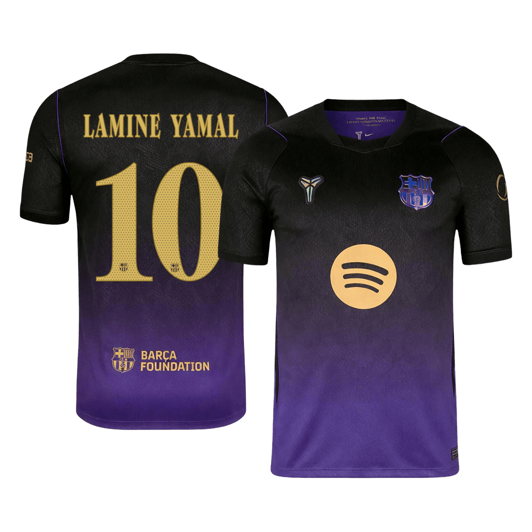 Koszulka piłkarska FC Barcelona UCL 2026/27 wyjazdowa LAMINE YAMAL #10