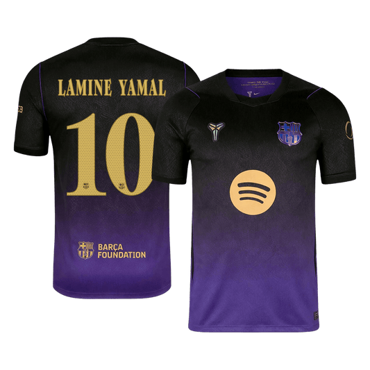Koszulka piłkarska FC Barcelona UCL 2026/27 wyjazdowa LAMINE YAMAL #10