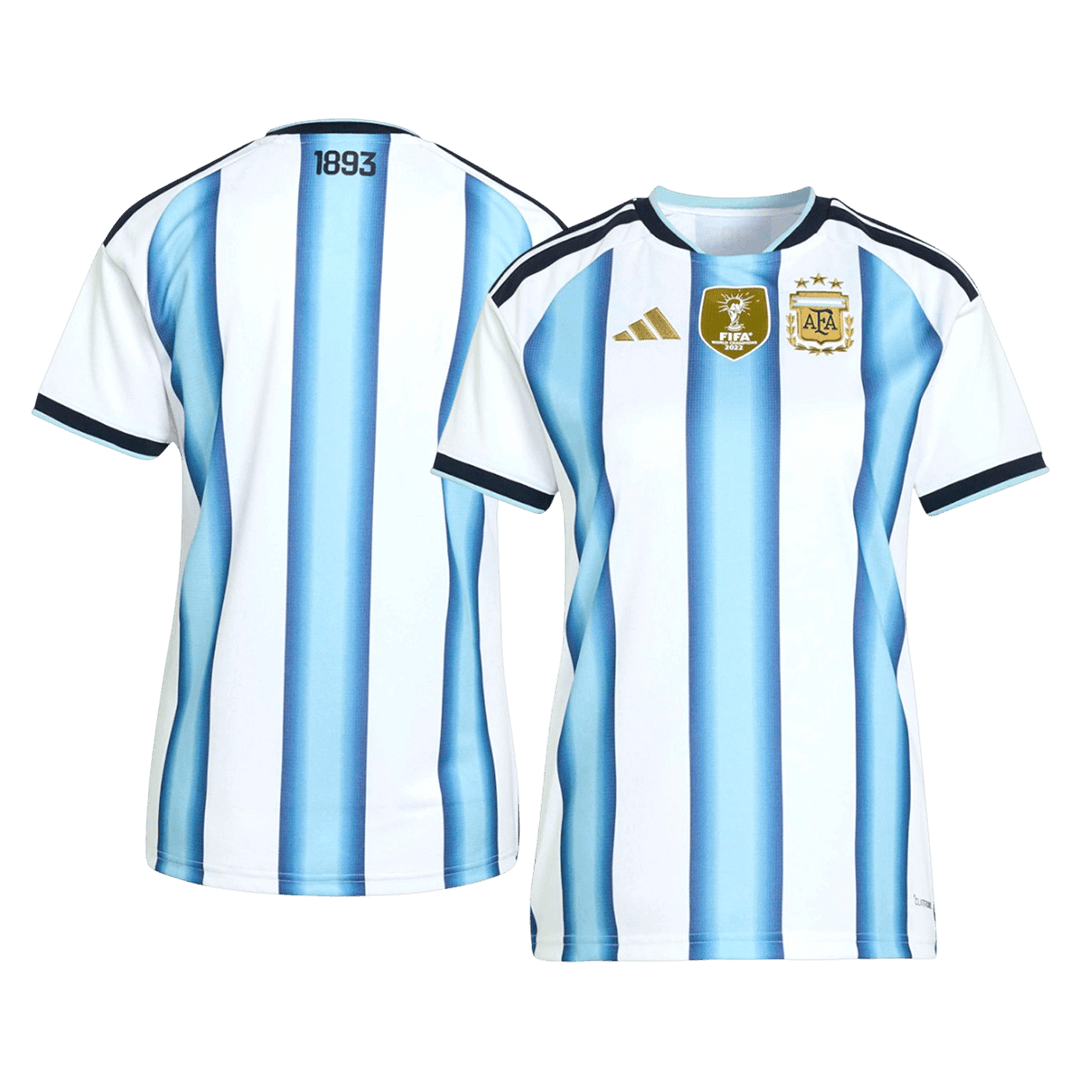 Damska koszulka piłkarska Argentyna Mundial 2026 domowa