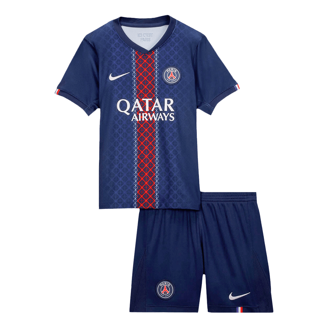 Dziecięcy zestaw piłkarski PSG 2025/26 domowy
