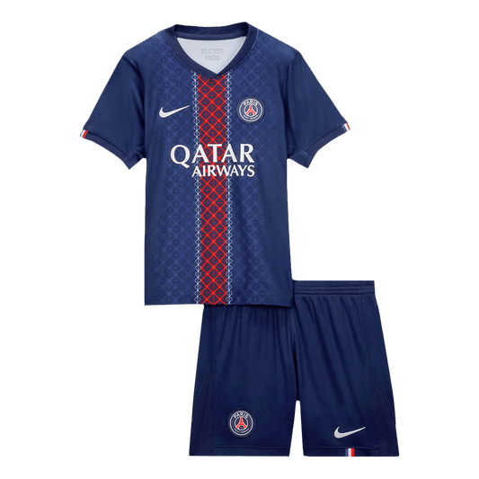 Dziecięcy zestaw piłkarski PSG 2025/26 domowy