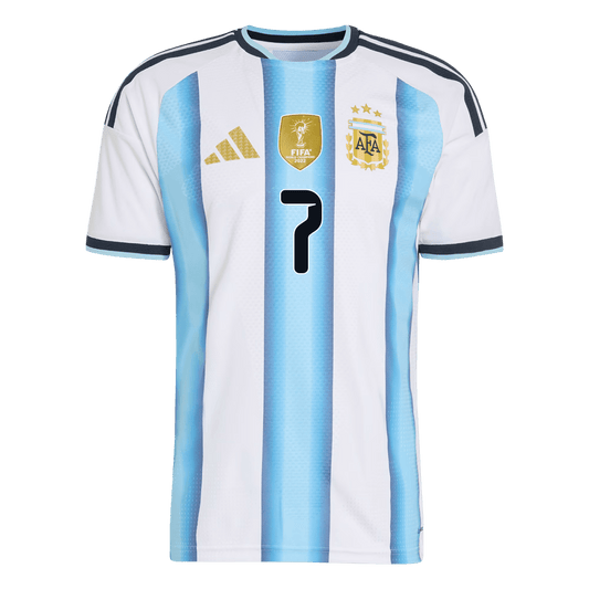 Koszulka piłkarska w wersji zawodniczej Argentyna Mundial 2026 domowa DE PAUL #7