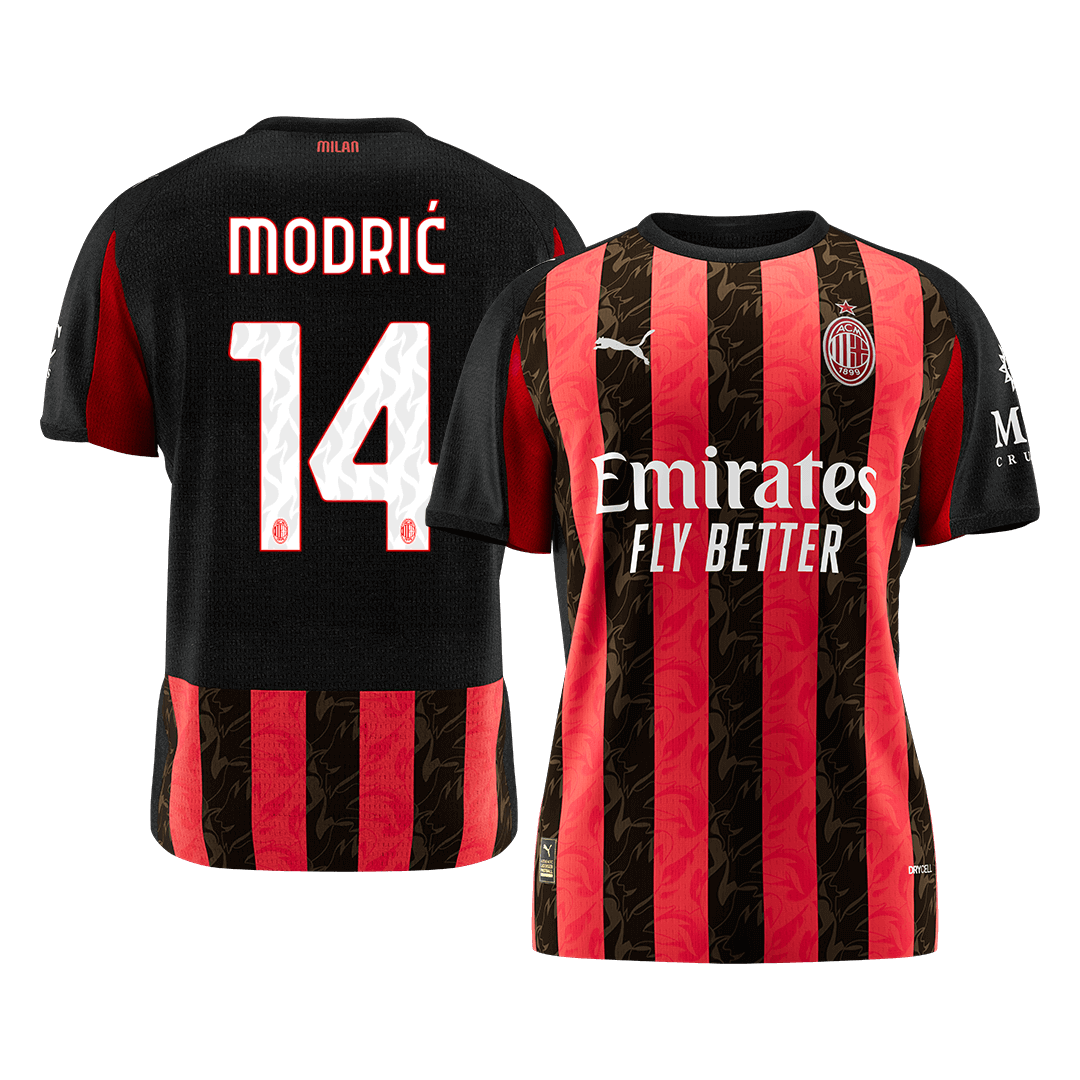 Koszulka piłkarska AC Milan 2025/26 domowa MODRIĆ #14