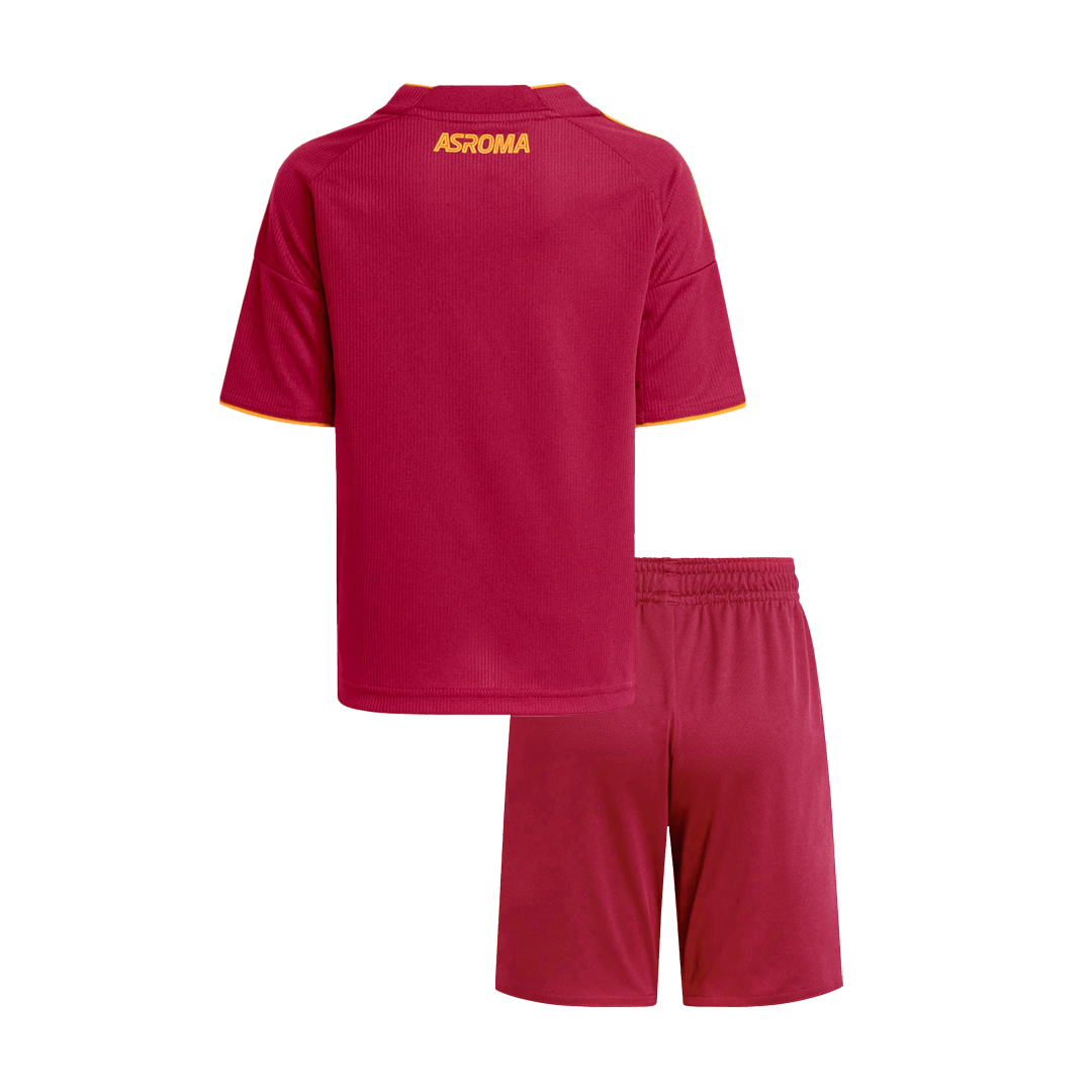 Dziecięcy zestaw piłkarski AS Roma 2025/26 domowy