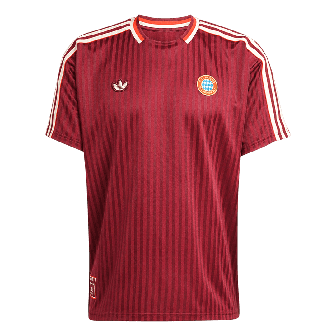 Koszulka piłkarska Bayern Monachium 2025/26 czerwona - Kibula