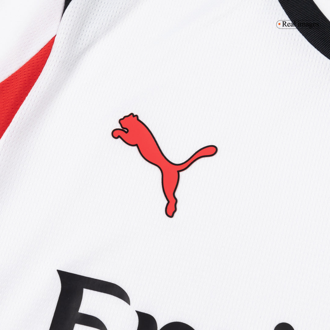 Koszulka piłkarska z długim rękawem AC Milan 2025/26 wyjazdowa - Kibula