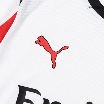 Koszulka piłkarska z długim rękawem AC Milan 2025/26 wyjazdowa - Kibula